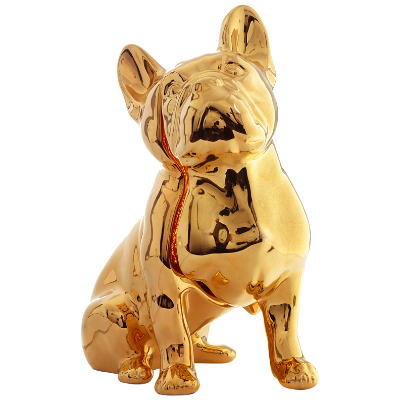 Totó Hand painted in 24k Gold